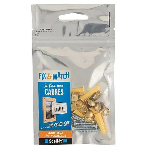Kit de fixation cadres et tableaux Scell-It "Je fixe