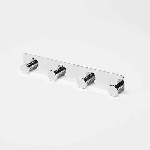 Patère 4 têtes Koros chrome GoodHome