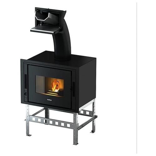 Poêle à pellet Freepoint Zen Airtight noir 9.3 kW