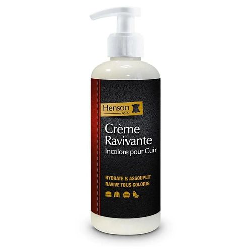 Crème Ravivante Cuir Incolore Henson & Co 250ml