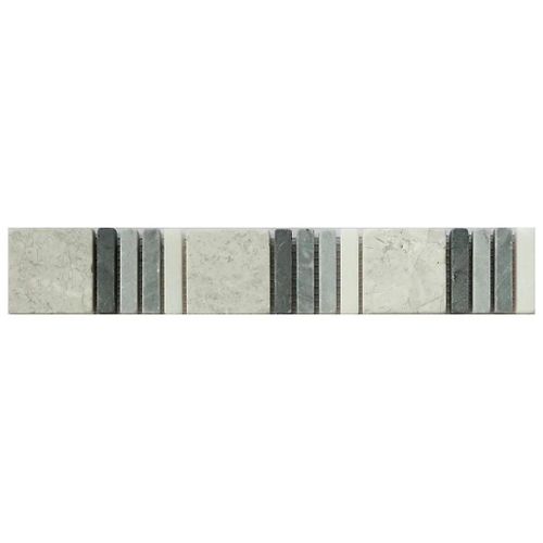 Listel pierre beige 5x30cm Thebes GoodHome