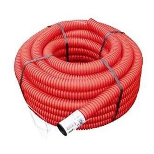 Gaine pour réseaux enterrés rouge Ø 75 mm x 15 m Fitt