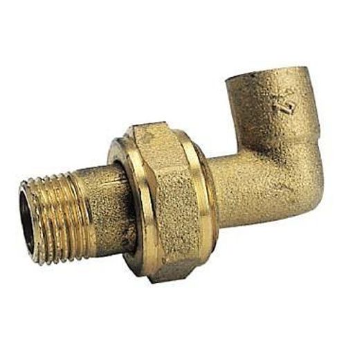 Raccord union coudé laiton à souder M 26/34