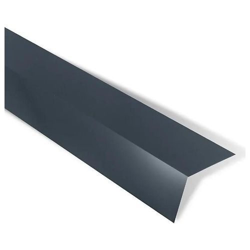 Bande égout tuile Bacacier L.1000mm gris 7016