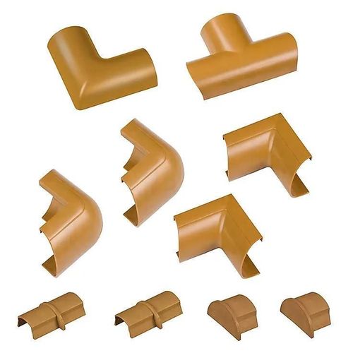 Multi-Pack d'accessoires pour goulotte D-Line effet chêne 30x15mm