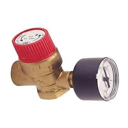 Soupape de sécurité avec manomètre Somatherm for you