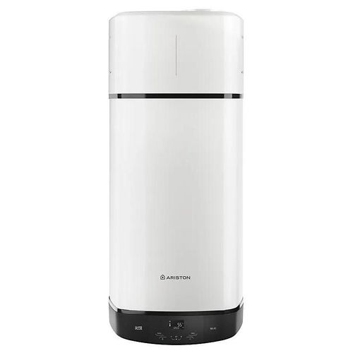 Chauffe-eau électrique thermodynamique connecté anode magnésium Ariston Nuos Plus S2 110L 3 personnes blanc