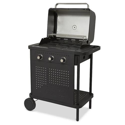 Barbecue à gaz GoodHome Rockwell 300 noir