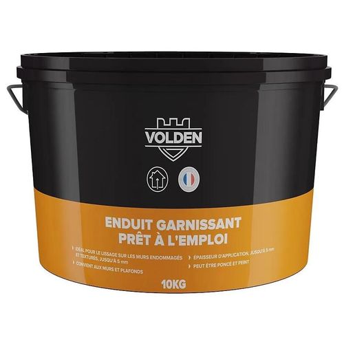 Enduit garnissant en pate prêt à l'emploi seau 10Kg