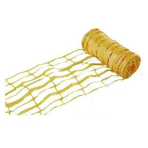 Grillage avertisseur Fitt en PVC coloris jaune L.25 m x l.30 cm Fitt