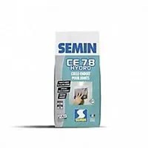 Colle-enduit pour joint CE 78 hydro Semin 5kg