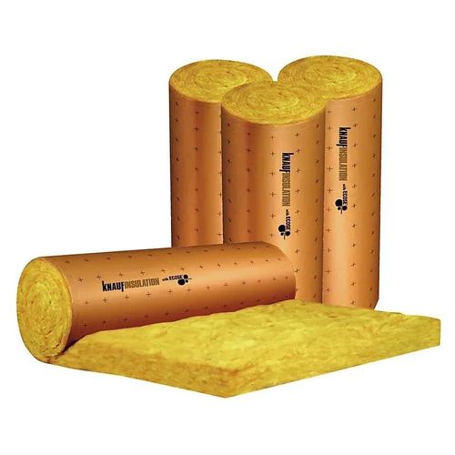 Rouleau de laine de verre kraft Knauf - 2,70 x 1,20 m ép. 140 mm
