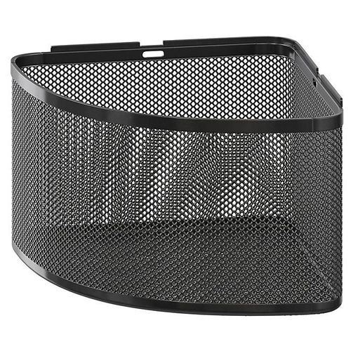 Panier d'angle de douche noir GoodHome Elland