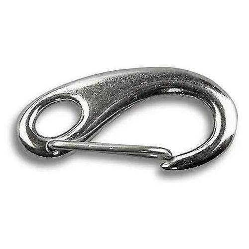 Mousqueton de sécurité inox 75 mm Acier inoxydable