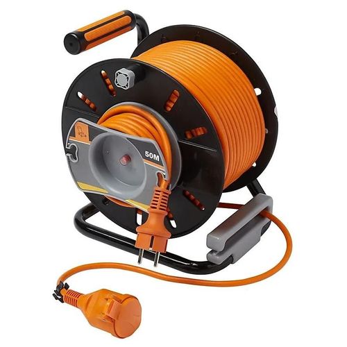 Enrouleur de jardin Diall 47/3M H05VVF 3G1 5mm²