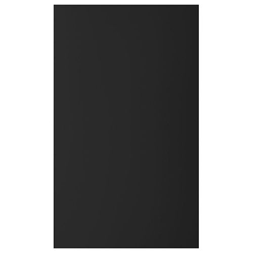 Porte De Colonne De Cuisine Stevia Noir Mat L. 60 Cm X H. 100 Cm Goodhome