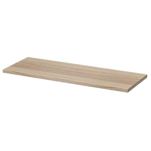 Tablette Murale Goodhome Rigga Effet Chêne L. 80 Cm