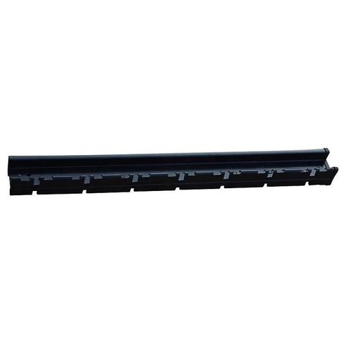 Poteau De Clôture À Encoche Blooma Noir H.70 Cm
