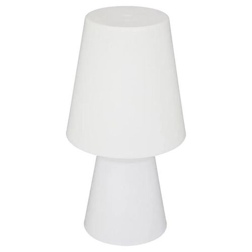 Lampe À Poser Extérieur Atmosphera Ip44 2000w H.32,5 Cm Blanc