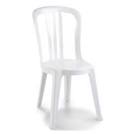 Chaise De Jardin Bistrot Grosfillex Blanc