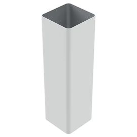 Poteau Belty 18 X 18 Cm En Aluminium À Sceller - Hauteur 250 Cm - Blanc