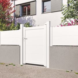 Portillon Belty En Aluminium Maryn - 99 X H.145 Cm - Blanc