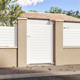 Portillon Belty En Aluminium Azyr - 99 X H.148 Cm - Blanc