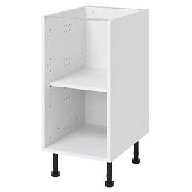 Caisson Bas De Cuisine Caraway Goodhome Blanc H. 72 Cm X L. 40 Cm