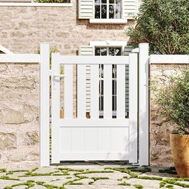 Portillon Belty En Aluminium Duny - 99 X H.130 Cm - Blanc