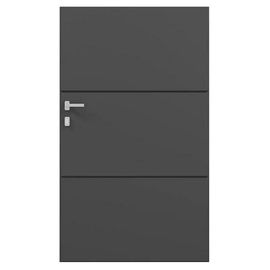 Portillon 4alu Aluminium Plenus Gris 7016 - 100 X H.160 Cm