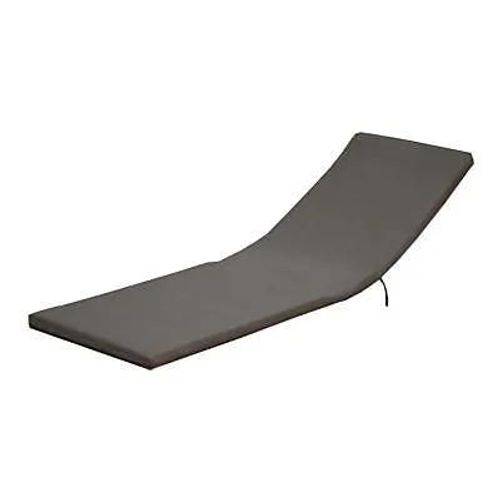 Coussin De Bain De Soleil Peps Anthracite 185 X 55 Cm, Ép.50mm
