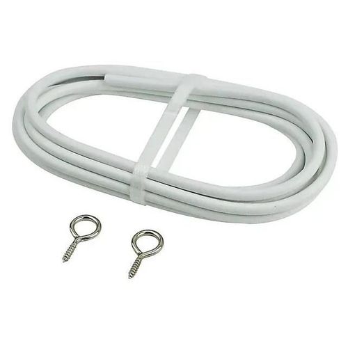Kit câble pour Rideau occultant polyester 1 m blanc