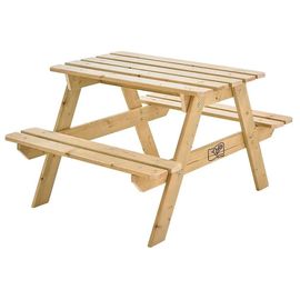 Table De Jardin En Bois Coloris Naturel Tp Toys L.118 X L.90 X H.146 Cm