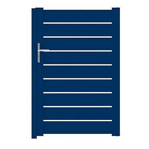 Portillon Rioz 100x152 Cm Bleu Saphir 5003 Jardimat