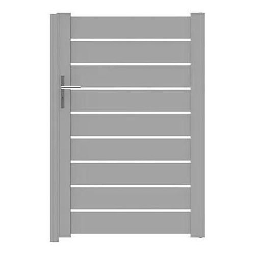 Portillon Rioz 100x152 Cm Blanc 9016 Jardimat