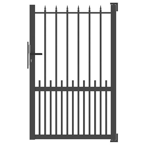 Portillon Landas100x160 Cm Noir 2100 Jardimat