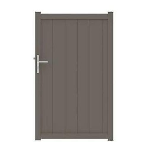 Portillon Auteuil Géométrique 100x165,5 Cm Gris Beige 7006 Jardimat