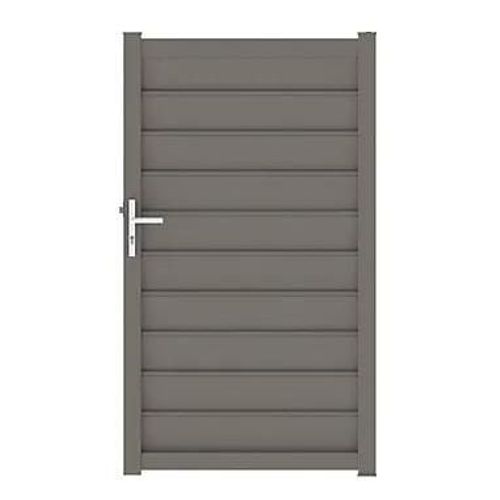 Portillon Cesson 100x176 Cm Gris Taupe 2900 Jardimat