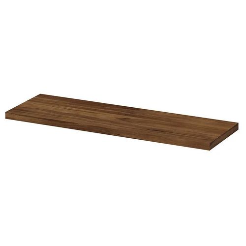 Tablette Murale Goodhome Rigga Effet Noyer L. 60 Cm