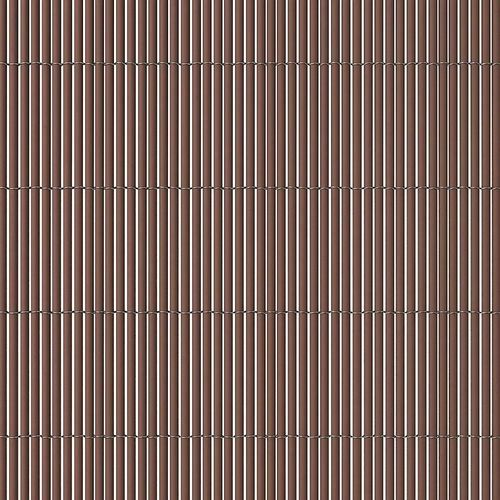 Canisse Lop Pvc Brun L.3 M X H.1,2 M