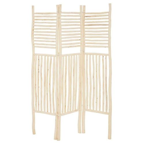 Paravent pliable en effet chêne blanc Atmosphera