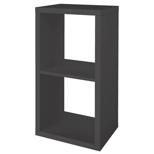 Étagère Modulable 2 Cubes Goodhome Mixxit Anthracite