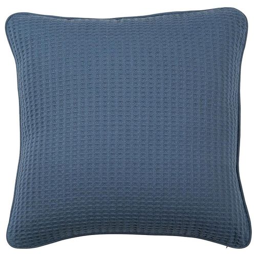 Coussin Nid D'abeille Bleu Clair Goodhome