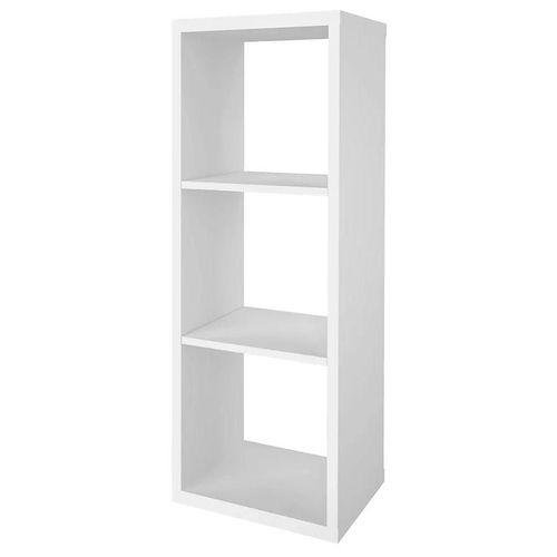Étagère Modulable 3 Cubes Goodhome Mixxit Blanc