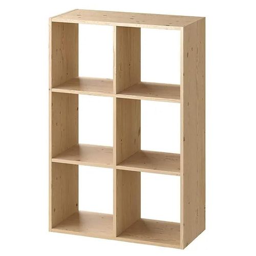 Étagère Modulable 6 Cubes En Pin Goodhome Mixxit
