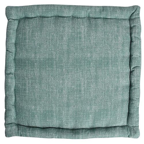 Pouf Soan Chambray Jby Creation Vert L.40 X H.30 Cm