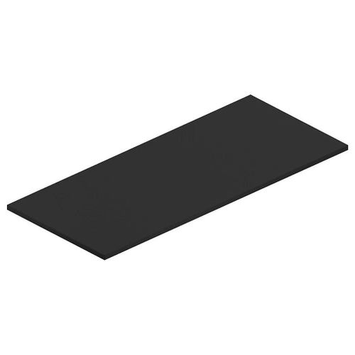 Plan De Toilette Pour Vasque À Poser Noir Pura 120 Cm