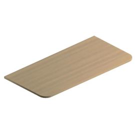 Plan De Toilette En Mélaminé Décor Bois Naturel Alba 104,5 Cm