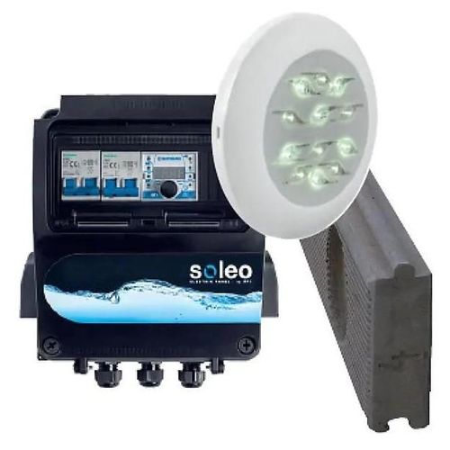 Kit projecteur 6 LED blanc pour piscine