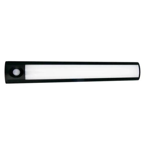 Réglette Sous Meuble Fiennes Led Intégrée Blanc Neutre Ip20 120lm 1.9w L.27xl.4,1xh.2cm Noir Goodhome